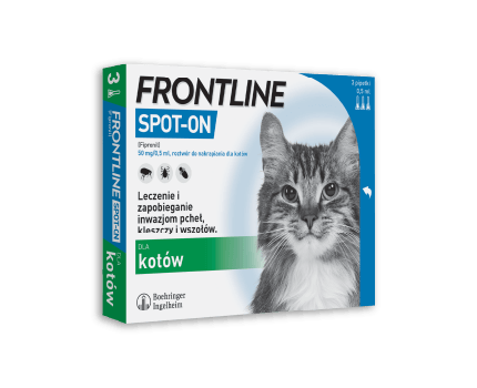 Frontline Spot-on dla kotów