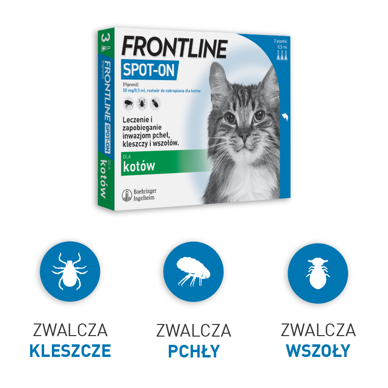 Frontline Spot-on dla kota