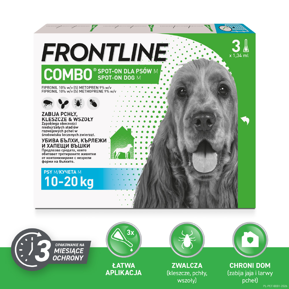 Frontline Combo pies M