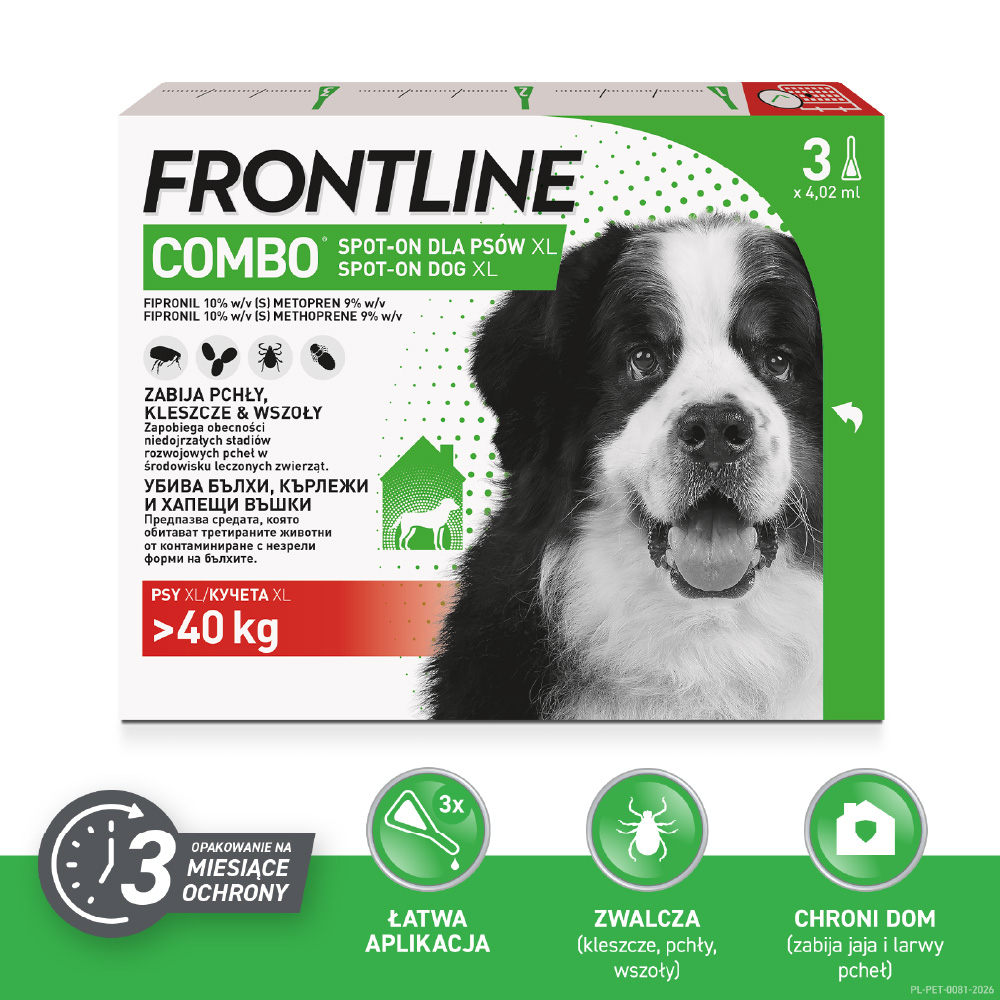 Frontline Combo pies XL